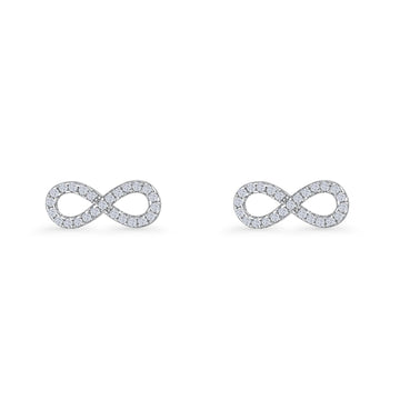 Infinity Stud Earrings